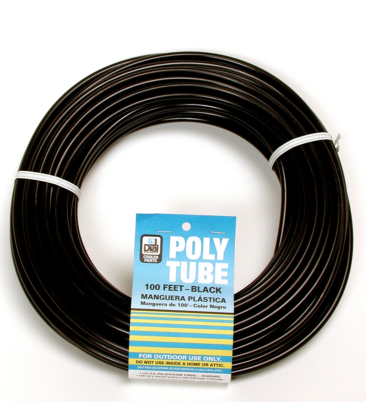 1/4" Black Poly Tubing 50FT AirCool