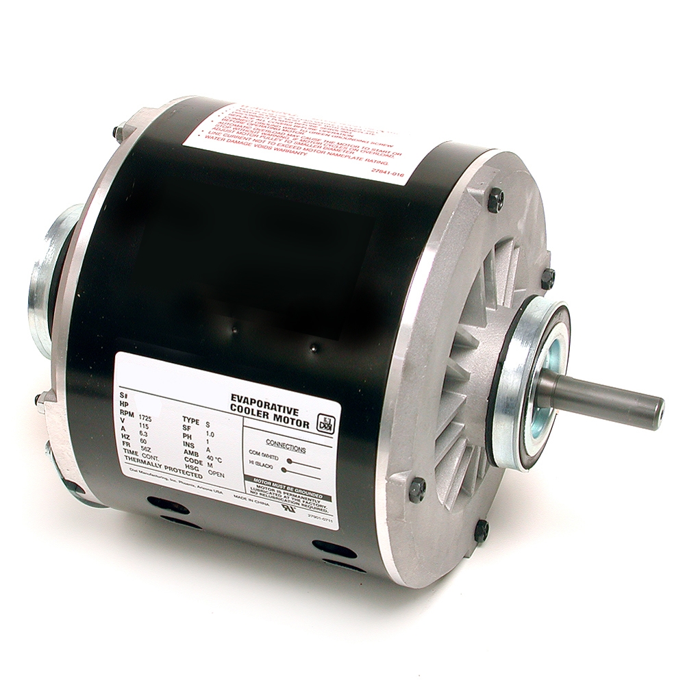 1HP 2SP 230V Single Inlet Cooler Motor AirCool